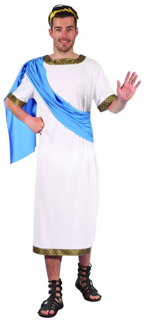 Photo du produit Déguisement dieu Grec bleu homme