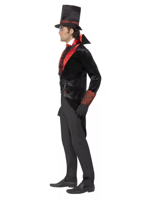 Photo du produit Déguisement Dracula effet satin homme Halloween