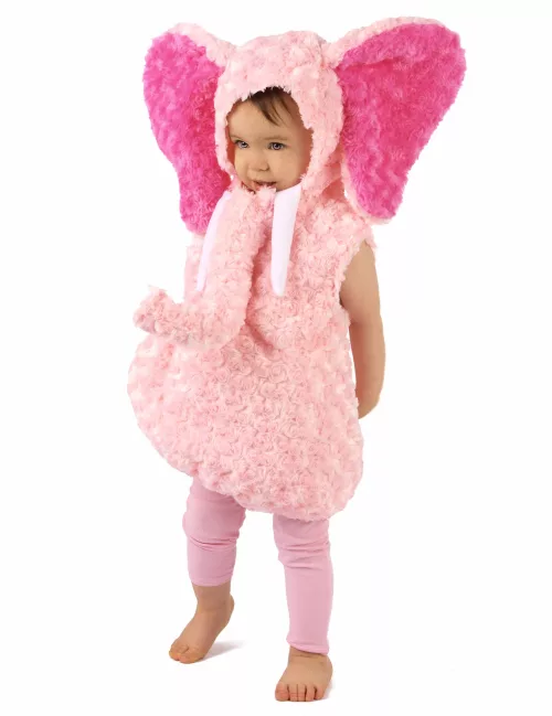 Photo du produit Déguisement éléphant rose enfant