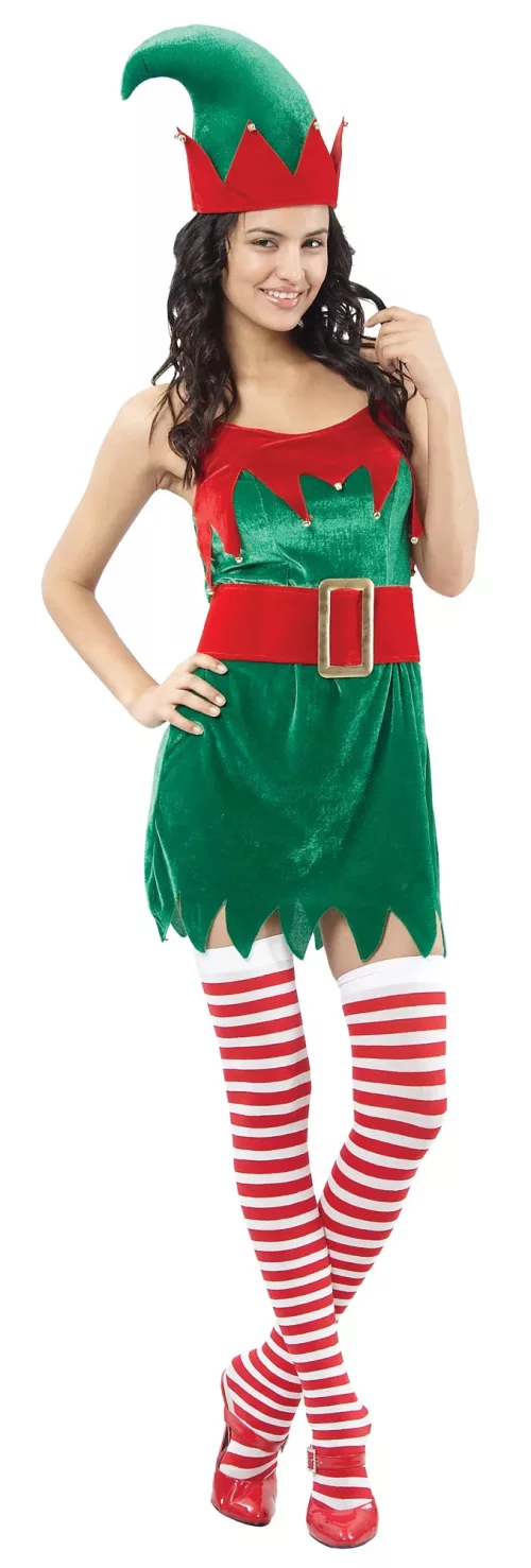 Photo du produit Déguisement Elfe sexy femme Noël