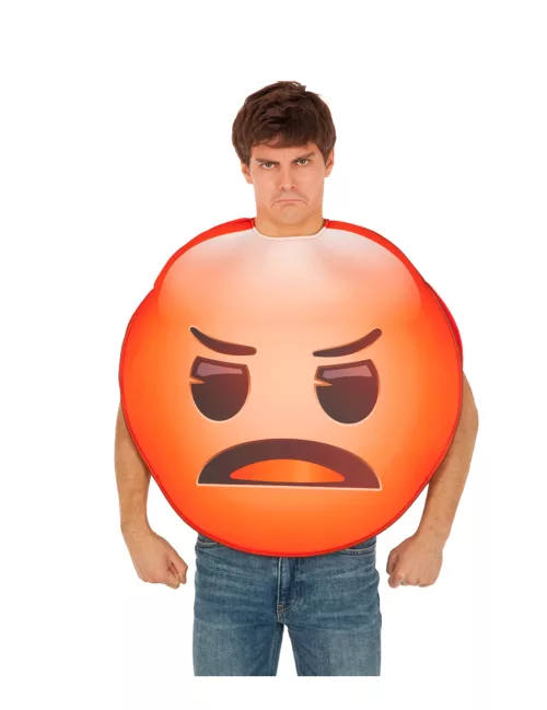 Photo du produit Déguisement Emoji colère adulte