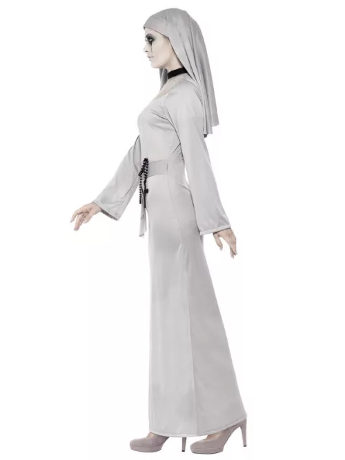 Photo du produit Déguisement fantôme religieuse femme Halloween