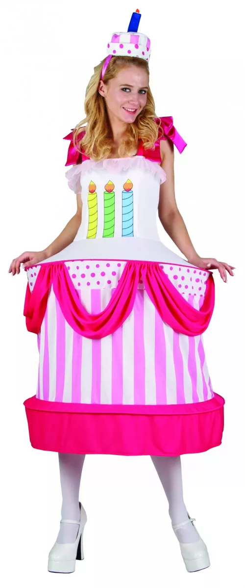 Photo du produit Déguisement gâteau d'anniversaire femme