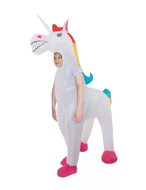 Photo du produit Déguisement gonflable Licorne géante enfant Morphsuits