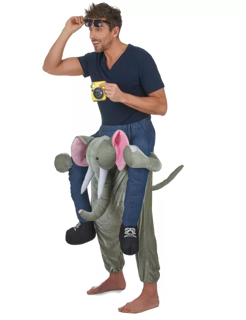 Photo du produit Déguisement homme à dos d'éléphant adulte