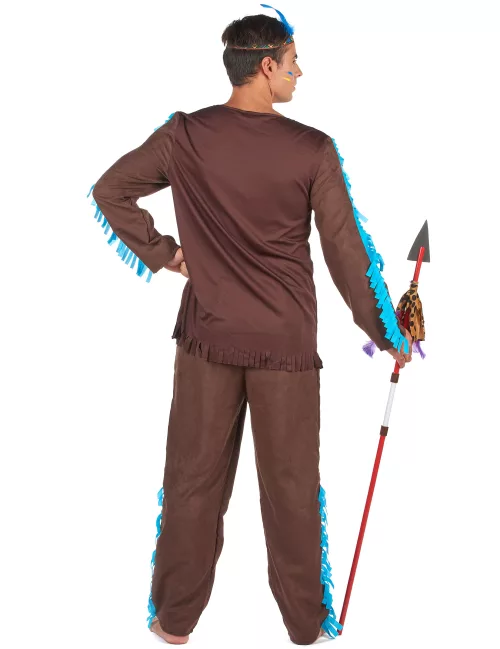 Photo du produit Déguisement indien marron homme