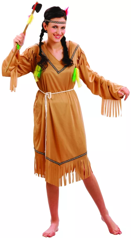 Photo du produit Déguisement indienne robe longue femme