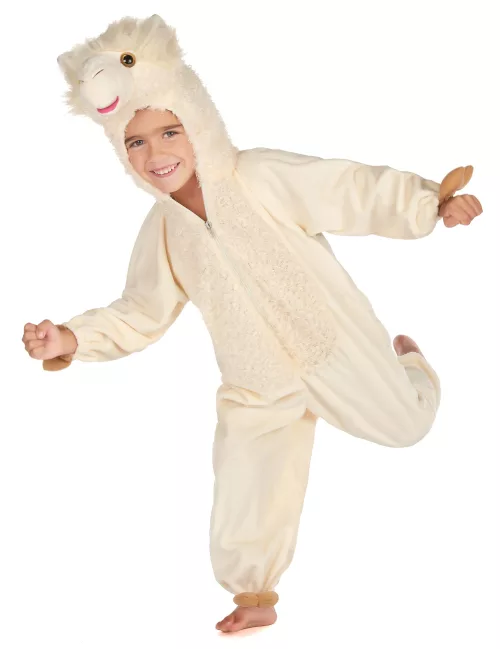 Photo du produit Déguisement lama peluche luxe enfant