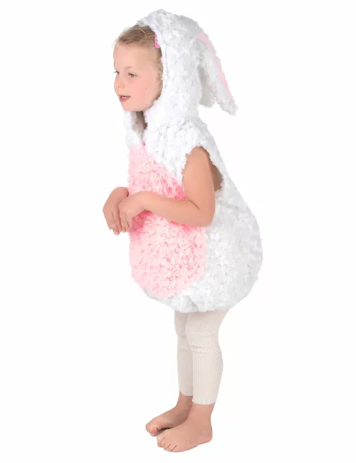 Photo du produit Déguisement lapin blanc et rose sans manches enfant