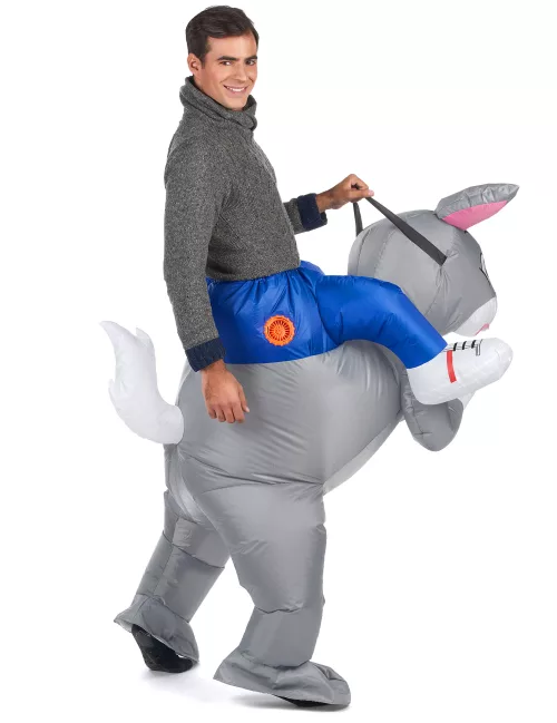 Photo du produit Déguisement lapin gonflable adulte