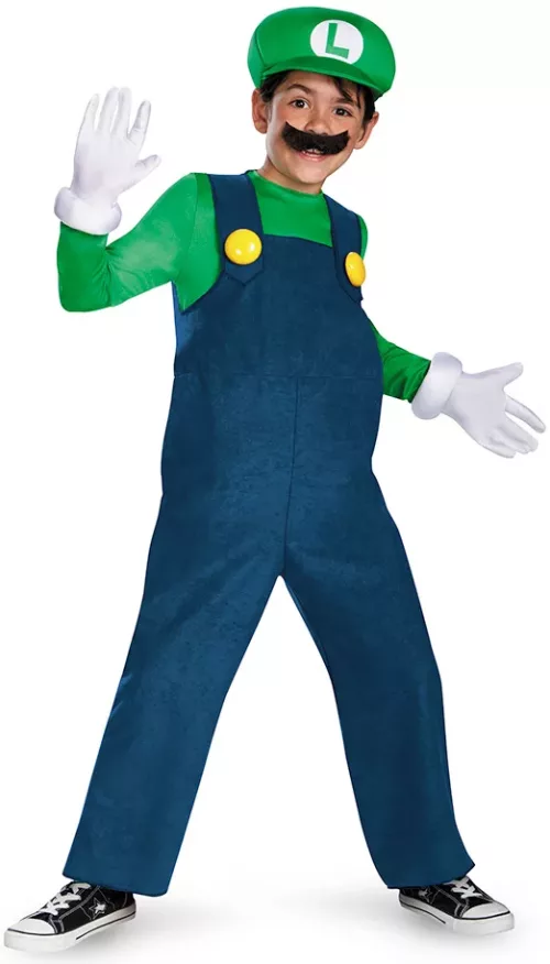 Photo du produit Déguisement Luigi Deluxe Enfant