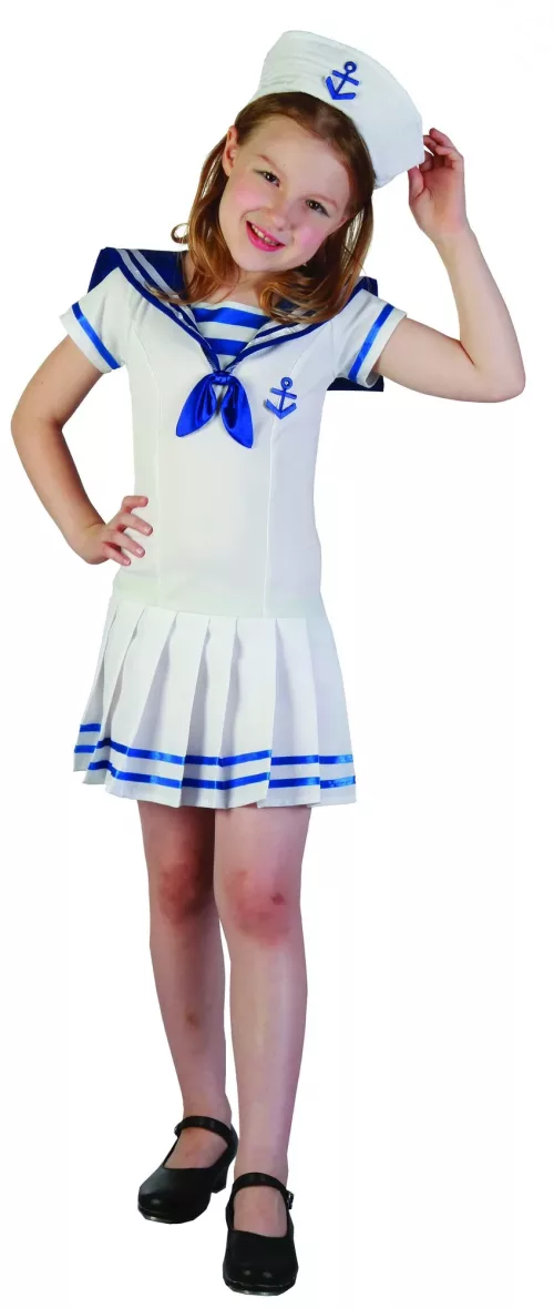 Photo du produit Déguisement marin ancre fille