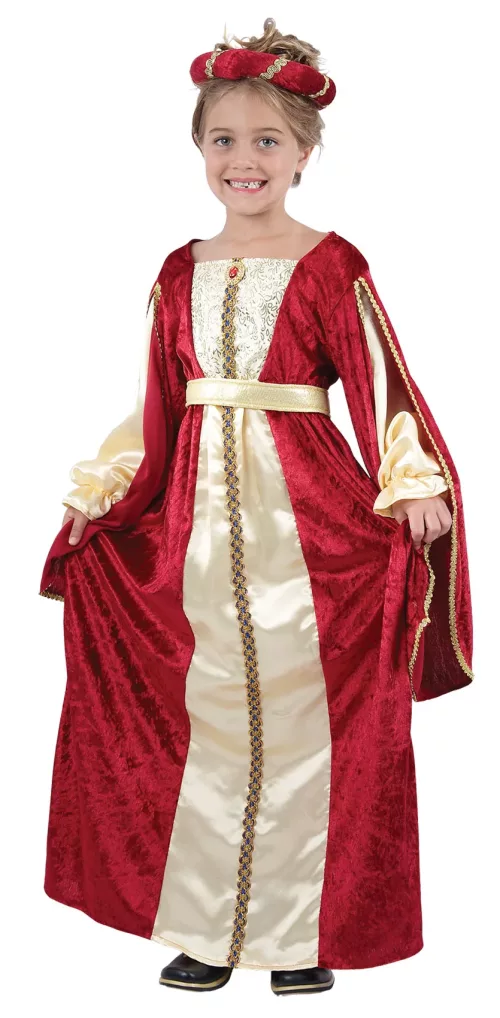 Photo du produit Déguisement médiévale reine fille