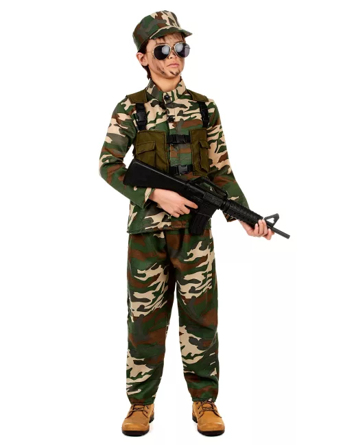 Photo du produit Déguisement militaire ensemble garçon