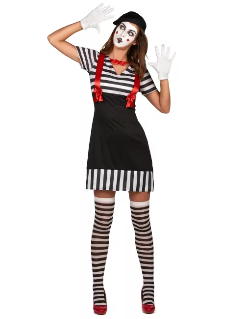 Photo du produit Déguisement mime femme