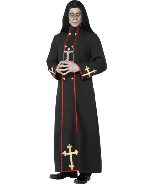 Photo du produit Déguisement moine démoniaque homme Halloween