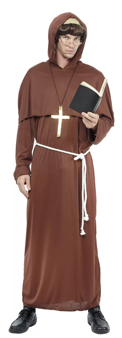 Photo du produit Déguisement moine tunique homme