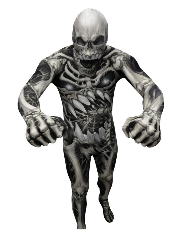 Photo du produit Déguisement squelette adulte Morphsuits Halloween