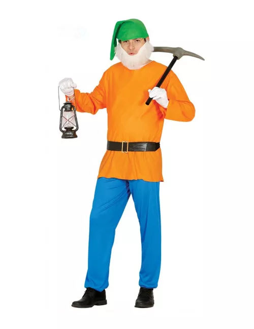 Photo du produit Déguisement nain de la mine adulte