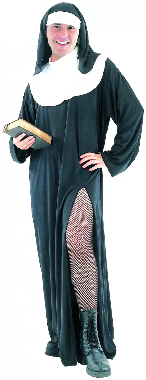 Photo du produit Déguisement nonne humoristique homme