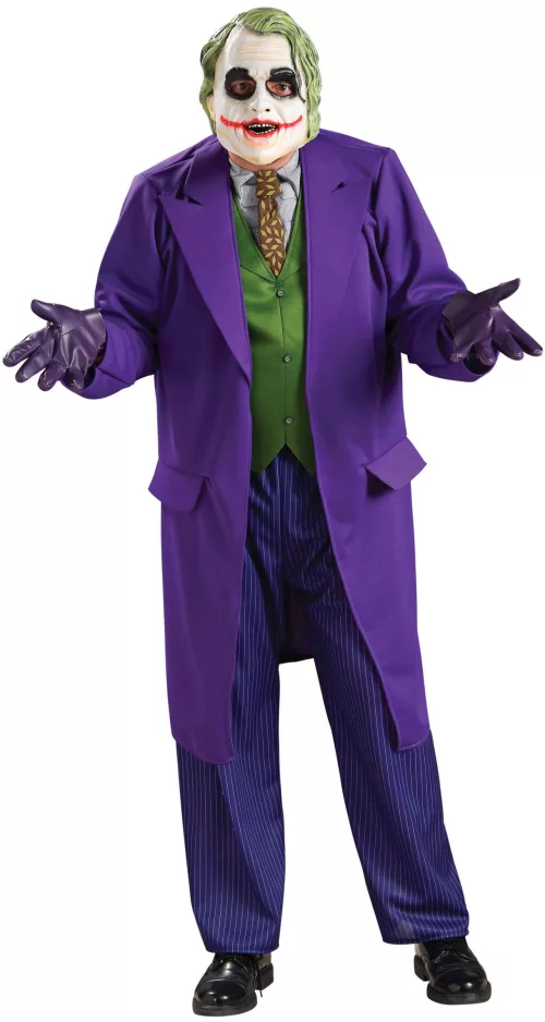 Photo du produit Déguisement luxe Joker Dark Knight adulte