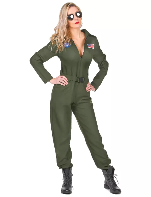 Photo du produit Déguisement pilote d'avion femme