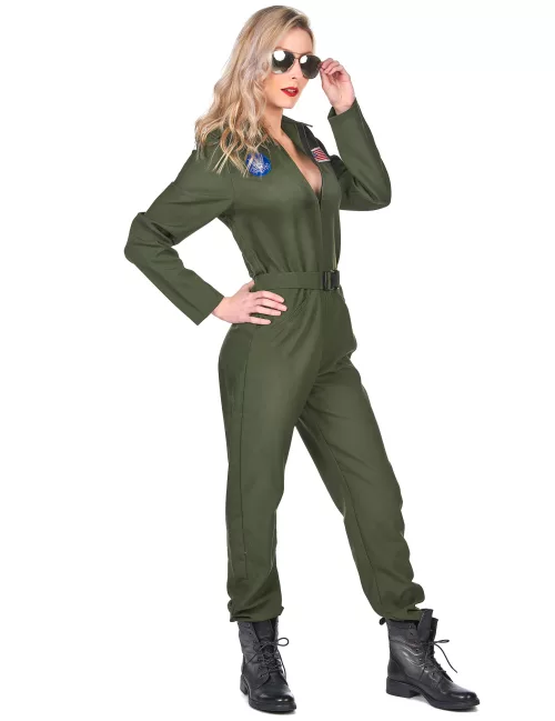 Photo du produit Déguisement pilote d'avion femme