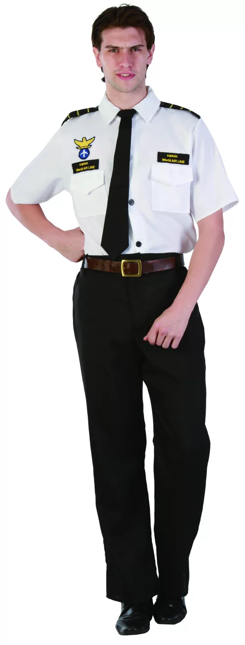Photo du produit Déguisement pilote d'avion de ligne homme