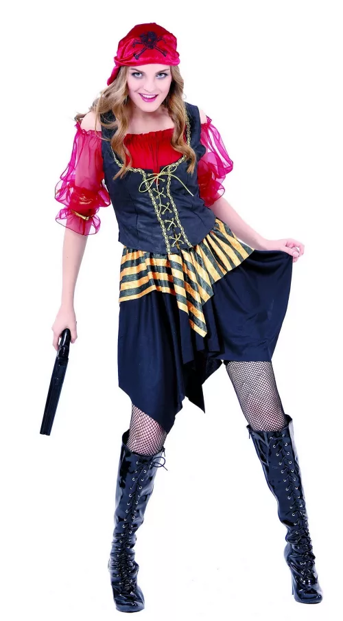 Photo du produit Déguisement pirate avec tulle femme