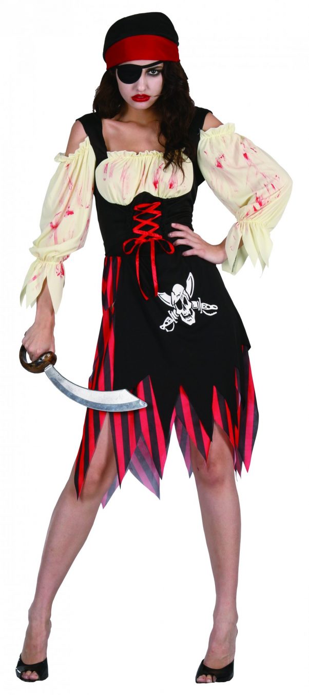 Photo du produit Déguisement pirate zombie adulte Halloween pour femme