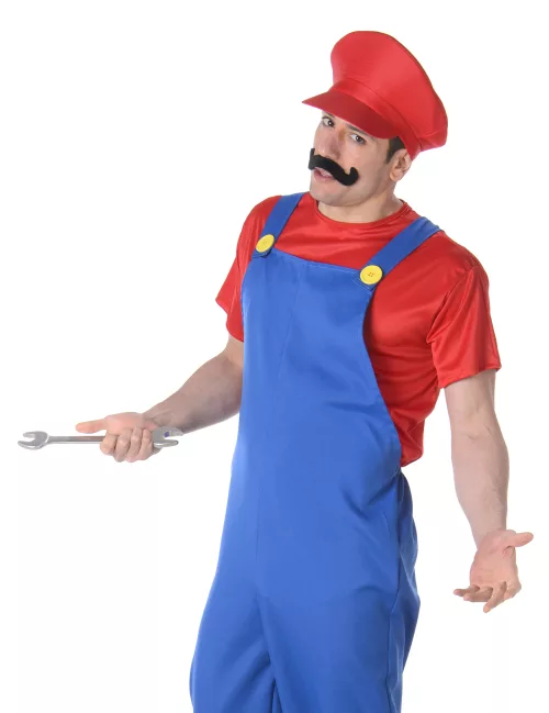 Photo du produit Déguisement Plombier rouge homme