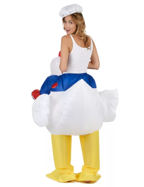 Photo du produit Déguisement poulet gonflable adulte