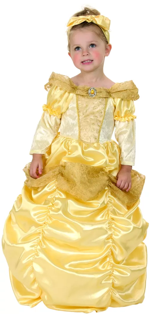 Photo du produit Déguisement princesse dorée fille