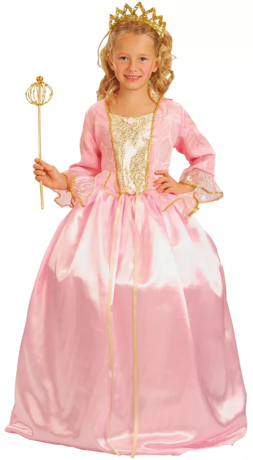 Photo du produit Déguisement Princesse rose luxe fille