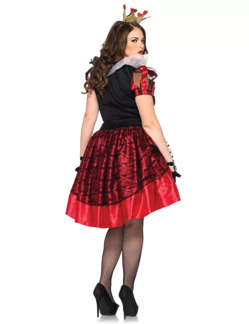 Photo du produit Déguisement reine de coeur avec corset femme