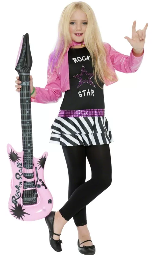 Photo du produit Déguisement rock star fille