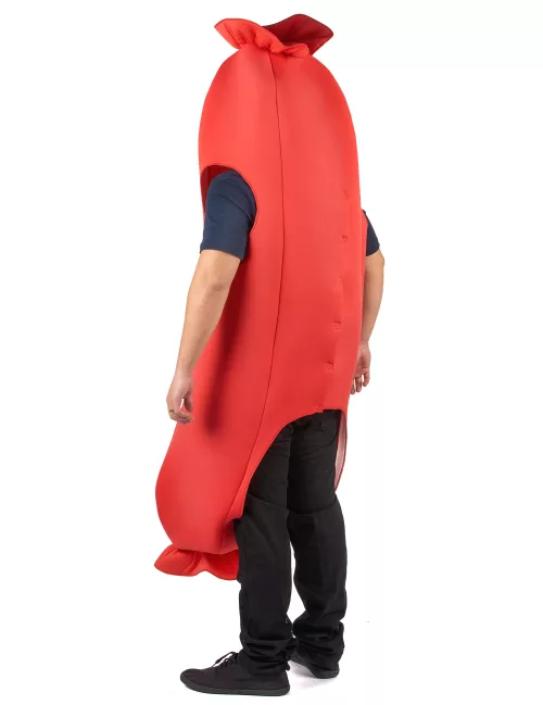 Photo du produit Déguisement saucisse rouge adulte