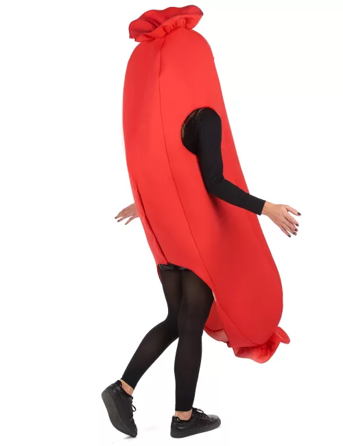 Photo du produit Déguisement saucisse rouge adulte