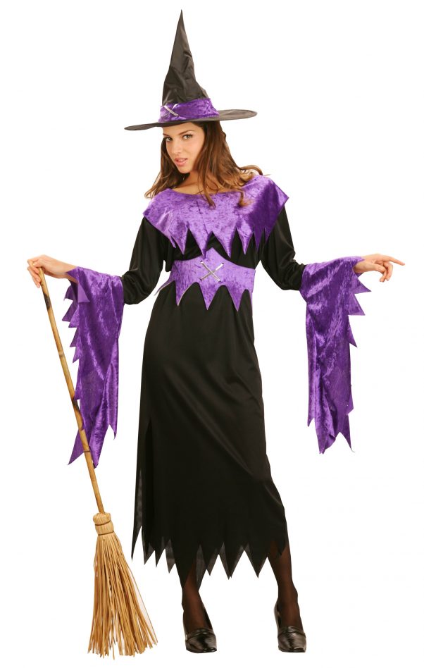 Photo du produit Déguisement sorcière avec chapeau femme Halloween