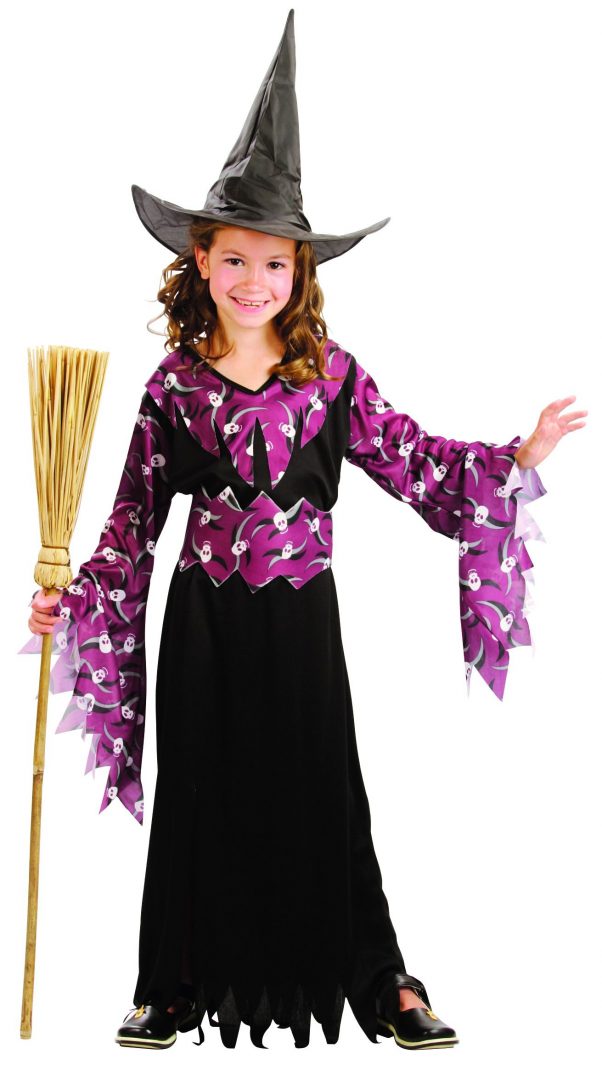 Photo du produit Déguisement sorcière avec chapeau fille Halloween