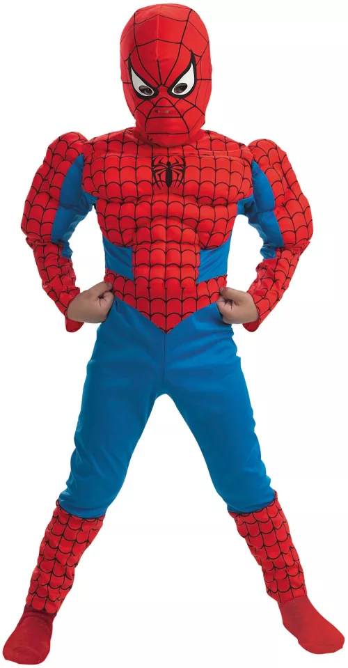 Photo du produit Déguisement Spiderman musclé garçon