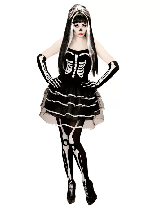 Photo du produit Déguisement squelette tutu bouffant femme Halloween