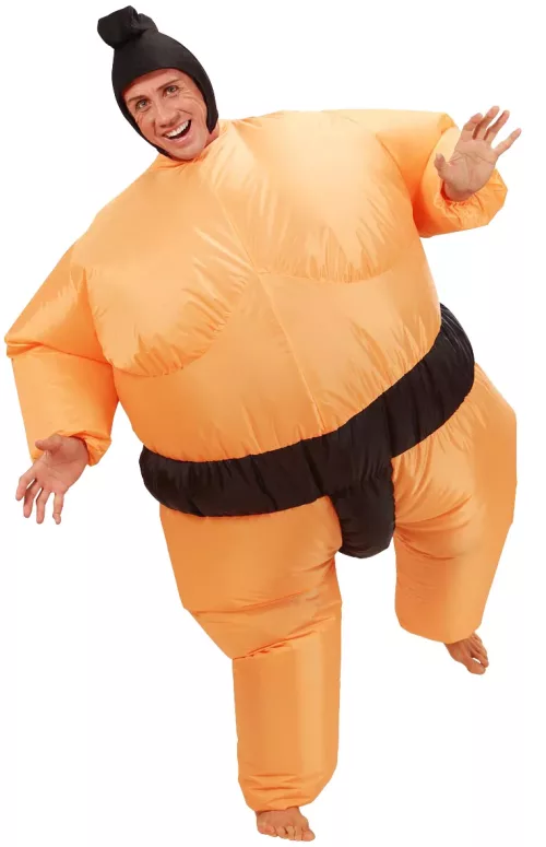 Photo du produit Déguisement humoristique sumo gonflable adulte