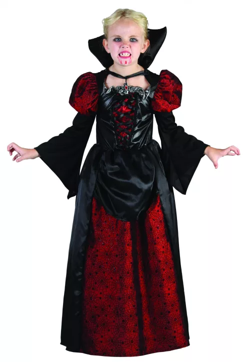 Photo du produit Déguisement vampire manches bouffantes fille