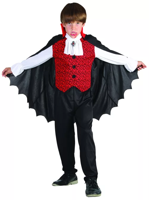 Photo du produit Déguisement vampire garçon rouge Halloween