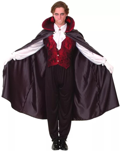 Photo du produit Déguisement vampire rouge homme Halloween