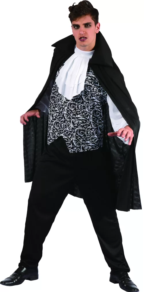 Photo du produit Déguisement vampire argenté homme
