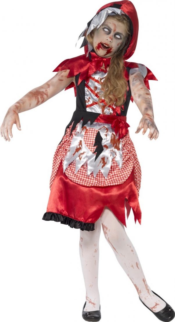 Photo du produit Déguisement zombie chaperon rouge fille