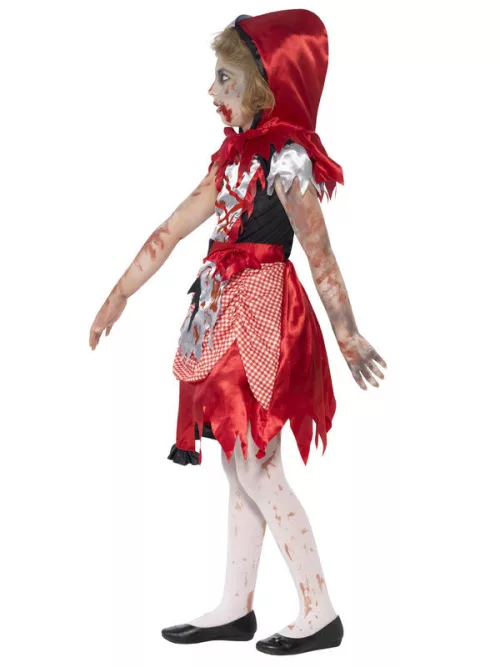 Photo du produit Déguisement zombie chaperon rouge fille