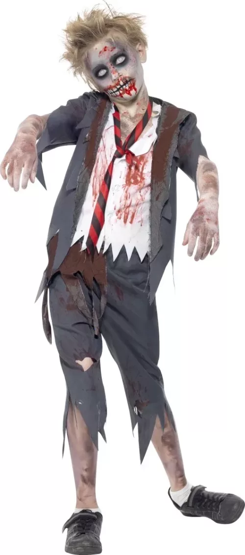 Photo du produit Déguisement zombie écolier garçon Halloween